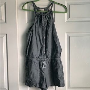 Gray/bluish romper